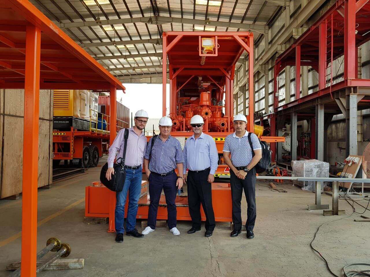 Руководство ОЙЛТИМ посетило производственную площадку в Шардже