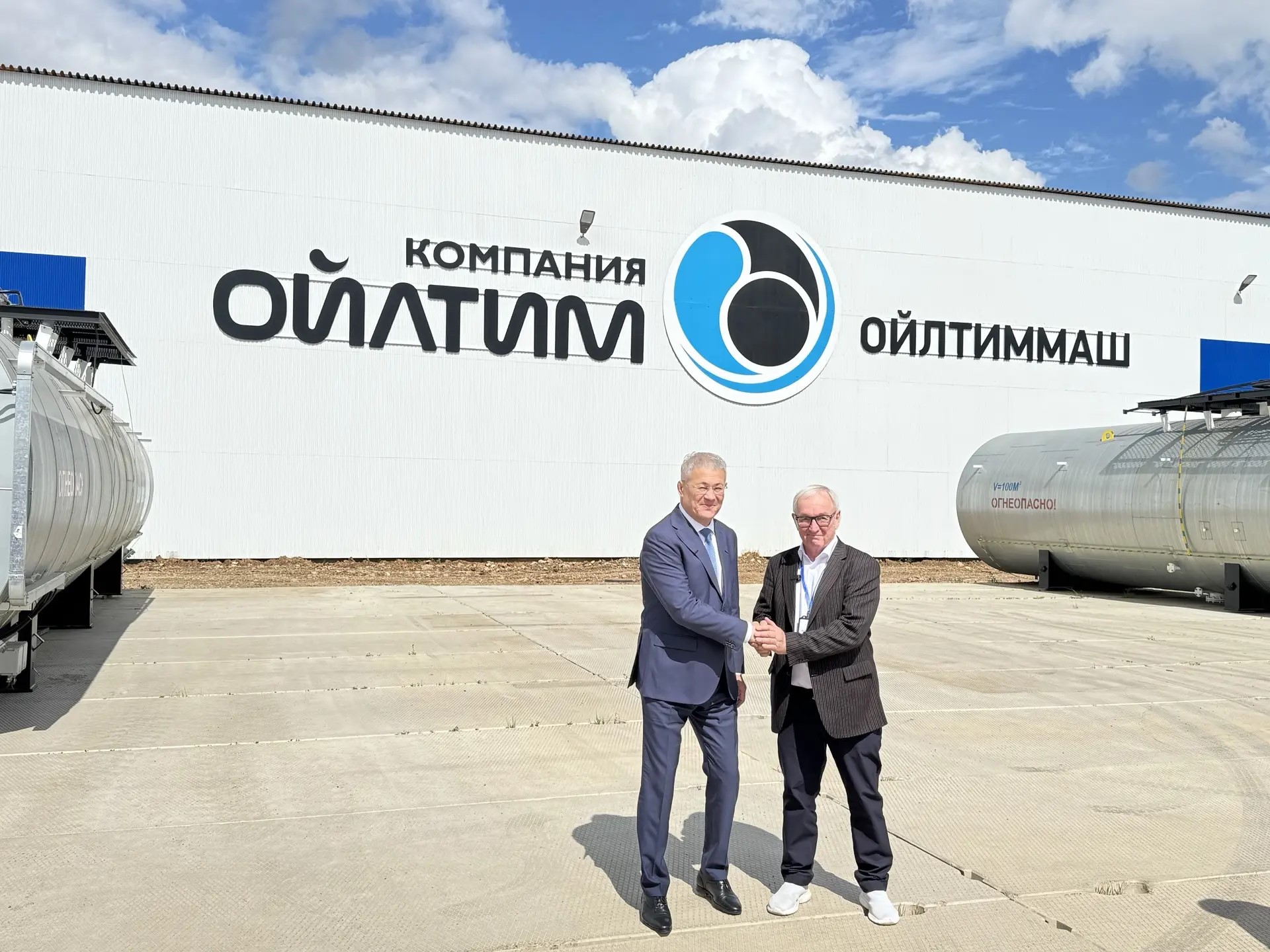 ГЛАВА БАШКИРИИ С ВИЗИТОМ НА ОЙЛТИММАШ